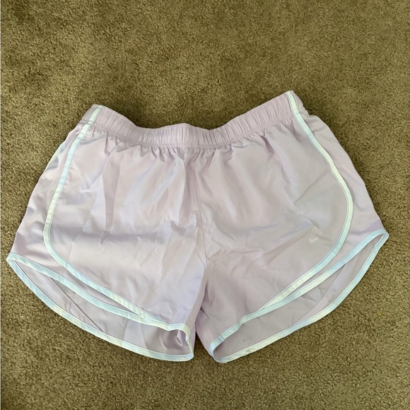 Nike Pants - NWT Nike Women's Light Lavender Athletic Shorts with White Trim
